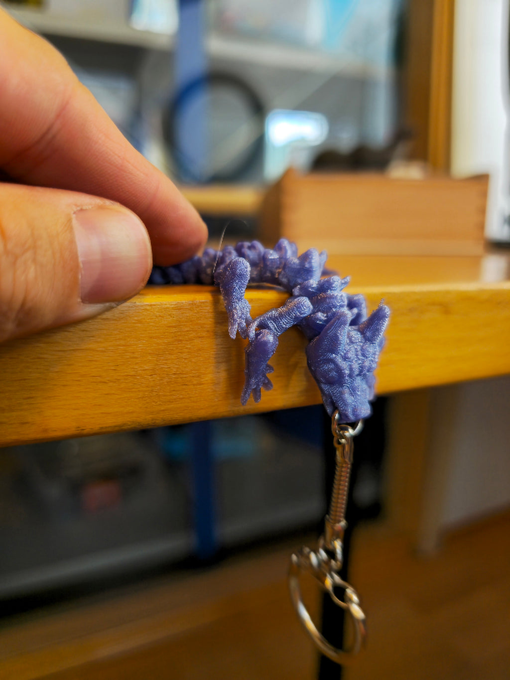 Leddet drage nøkkelknippe