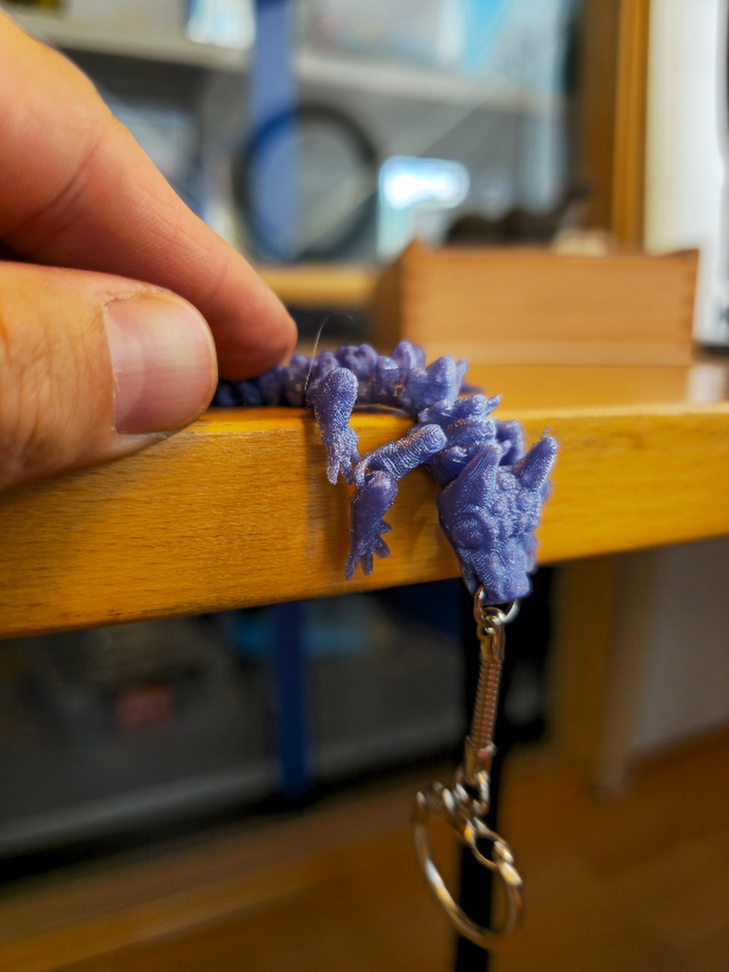 Leddet drage nøkkelknippe