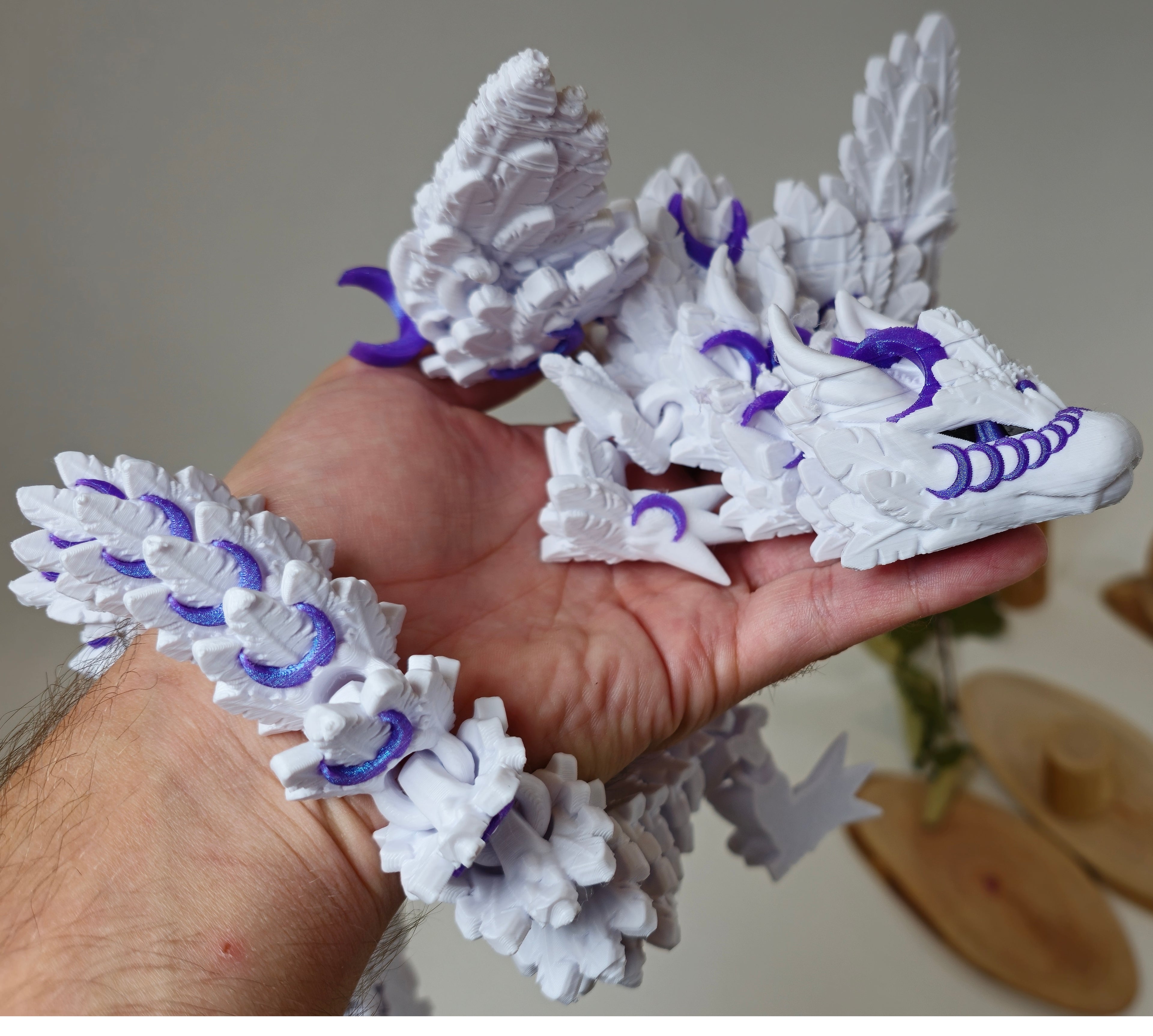 3d print articulated lunar drage