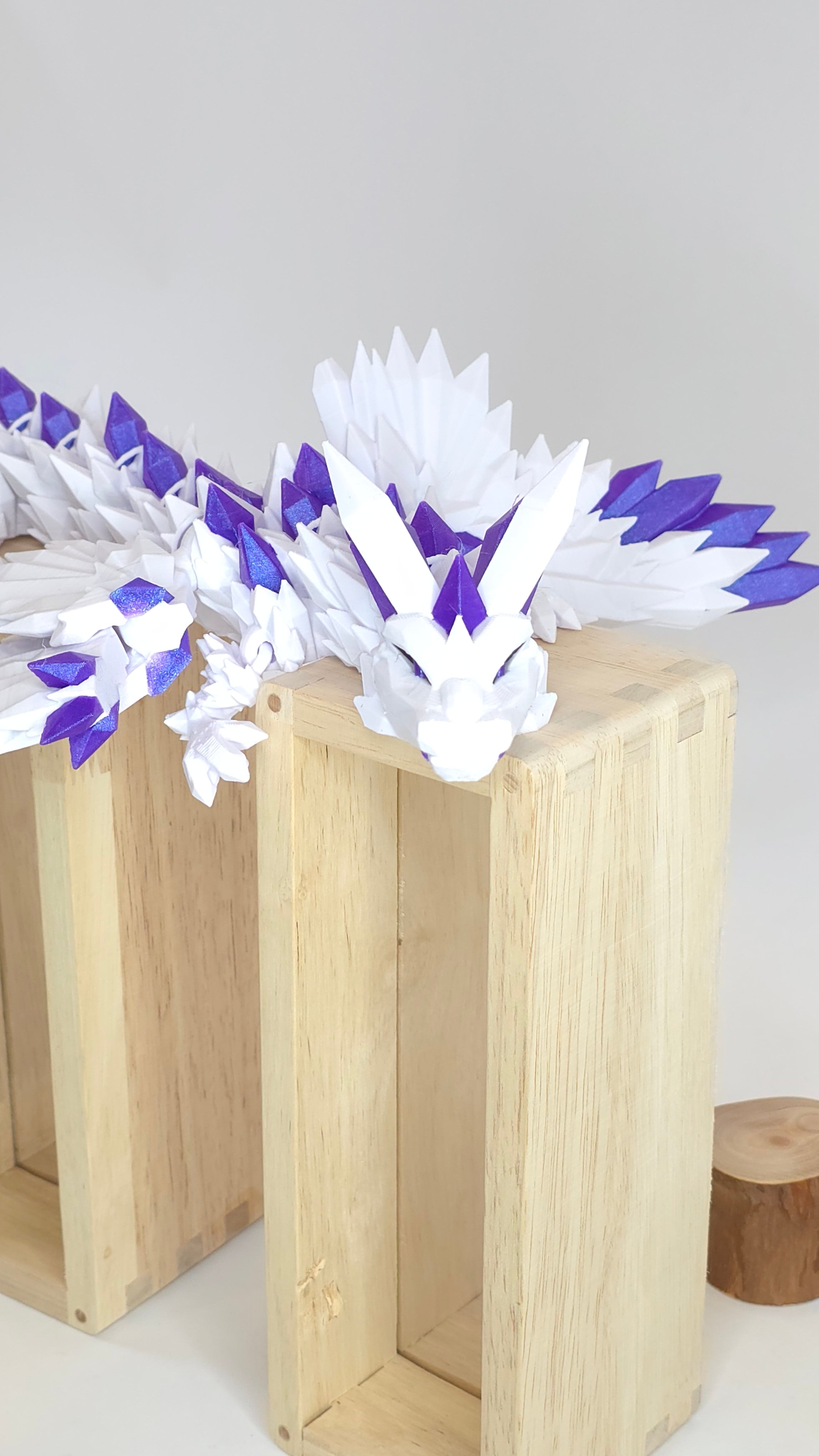 Krystall dragen Rocky