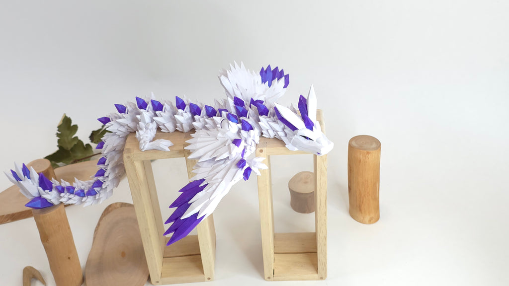 Krystall dragen Rocky