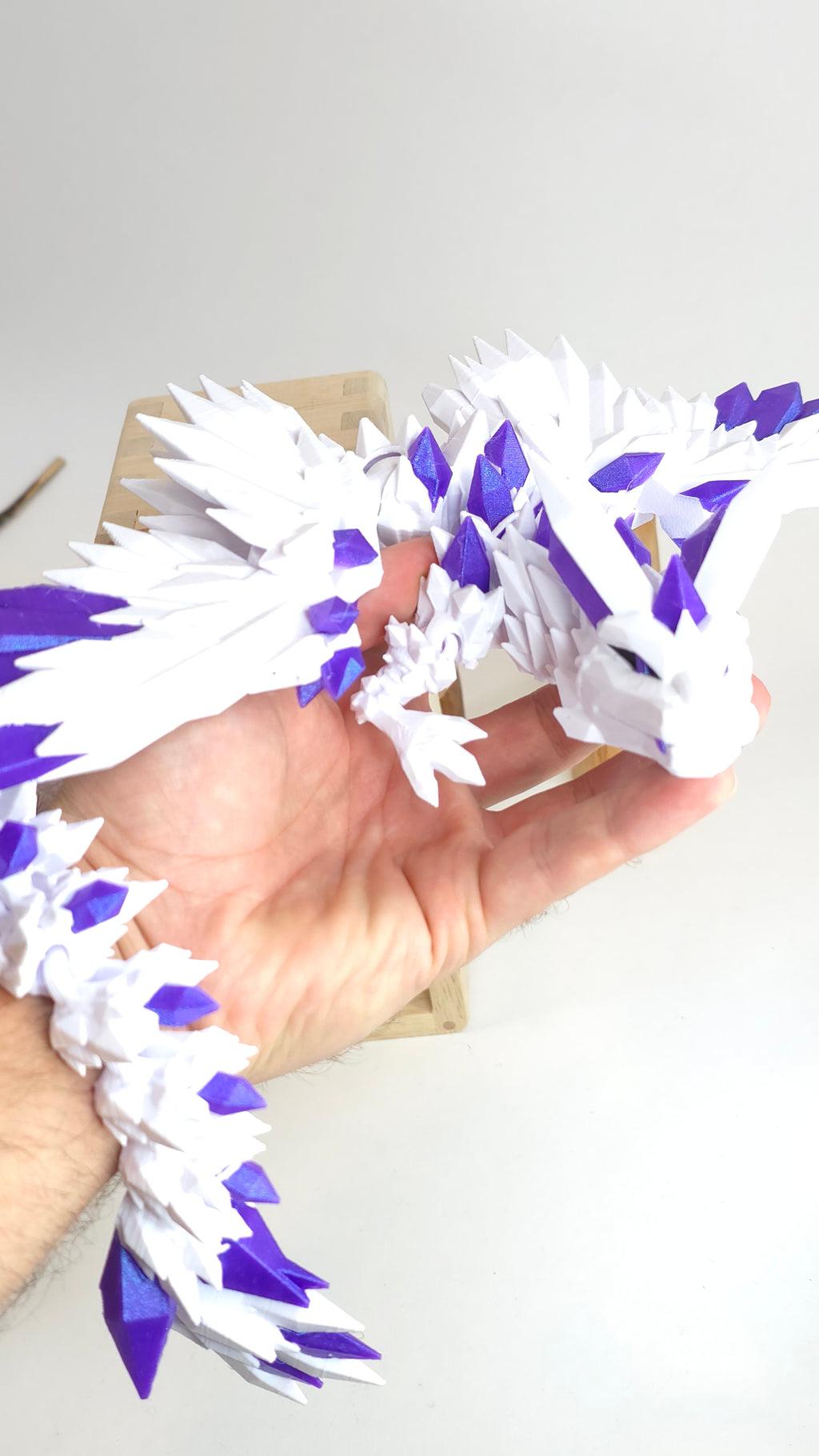 Krystall dragen Rocky