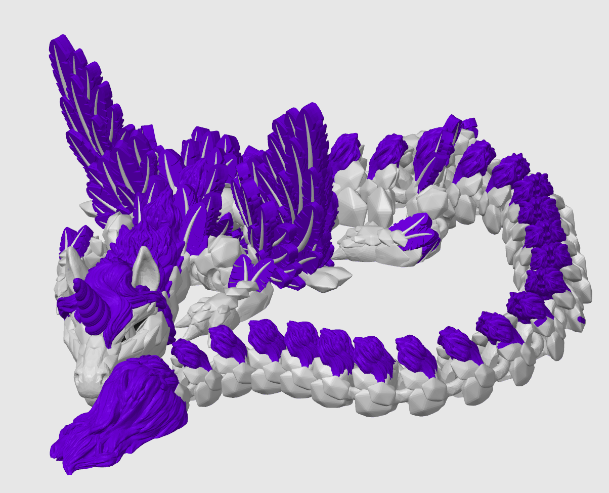 Enhjørnings dragen Laila