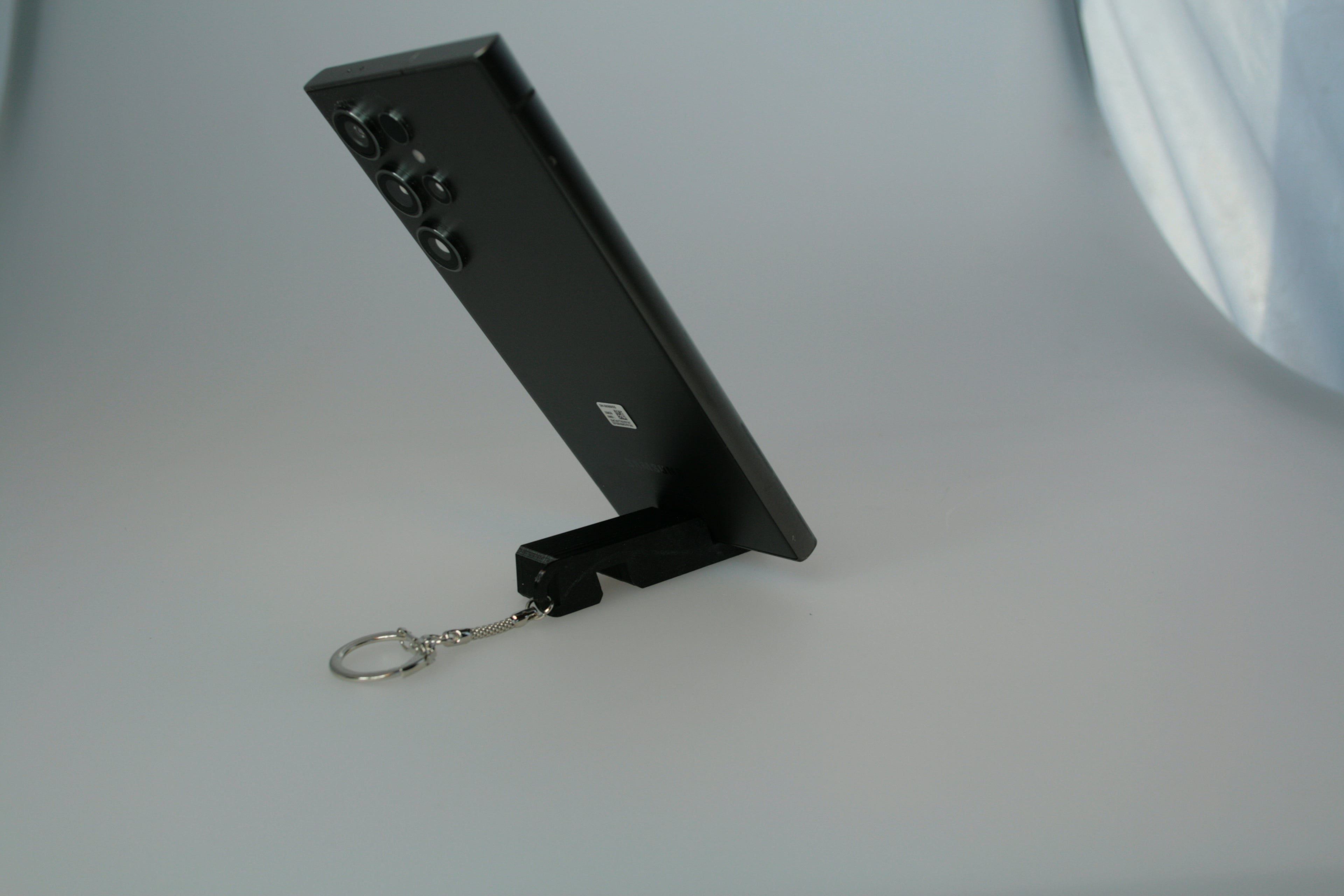 Mobilholder m/ nøkkelring