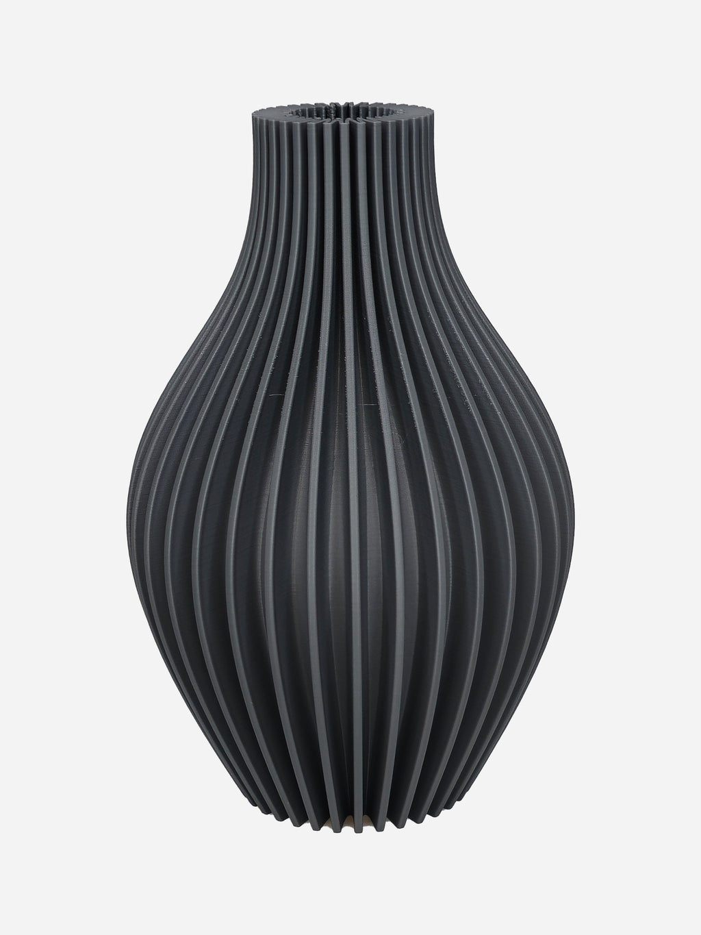 STRIPE Pære Vase – Moderne Dekorvase med Unikt Design