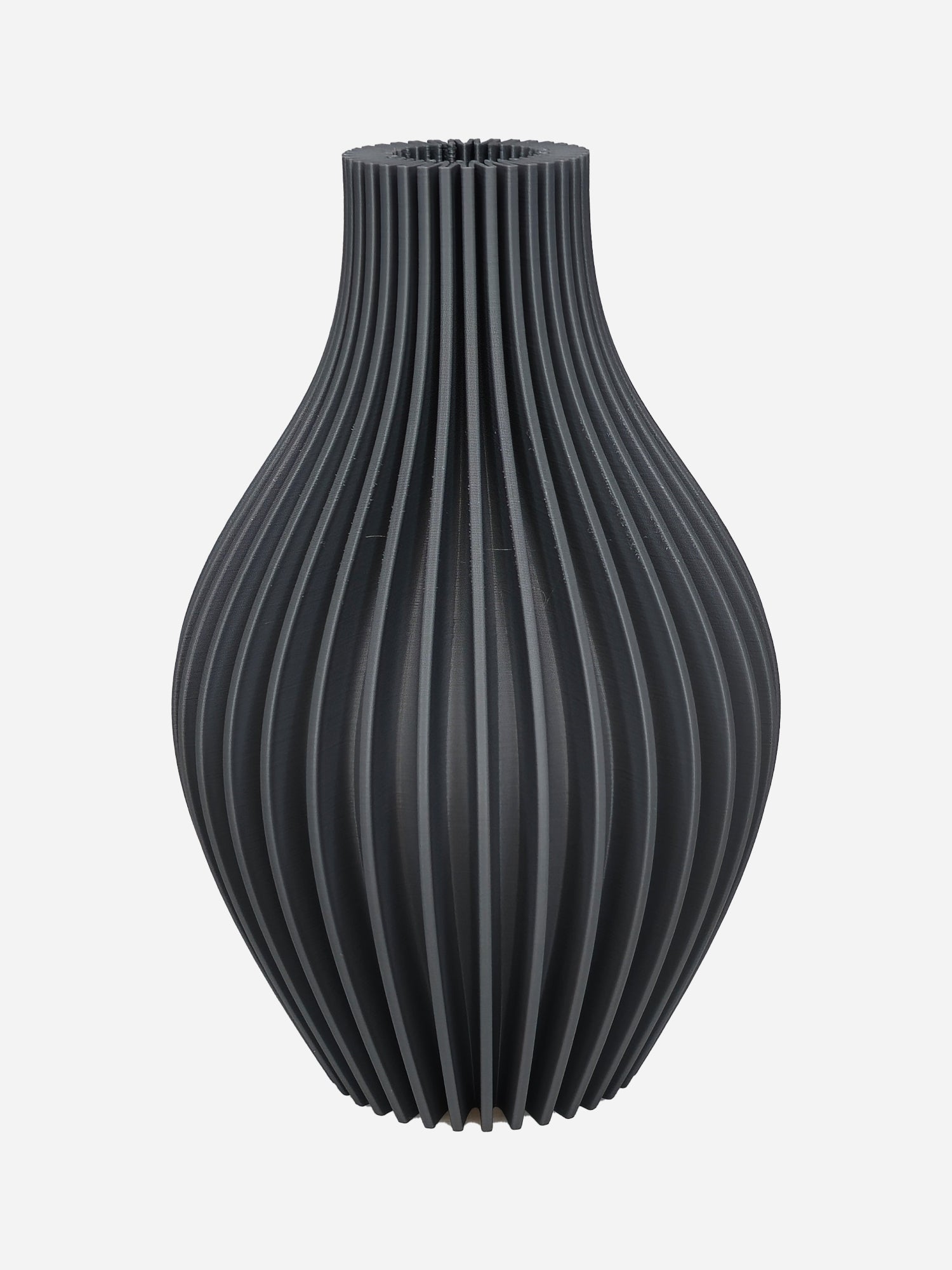 STRIPE Pære Vase – Moderne Dekorvase med Unikt Design