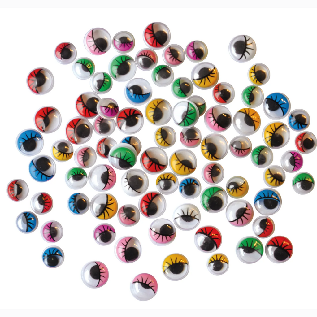 Fargerike Googly Eyes – Bevegelige Øyne