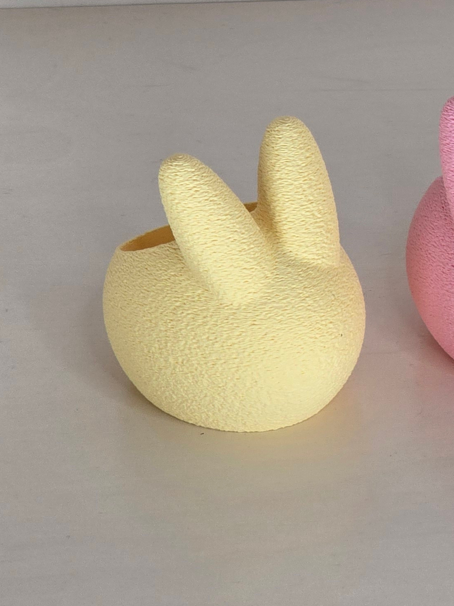 Kanin LED Telysholder – Søt Påskedekor i Pastellfarger