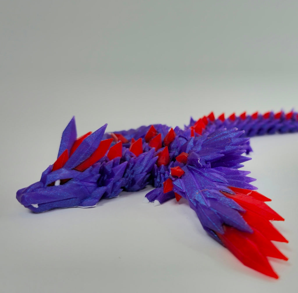 Medium krystal drage