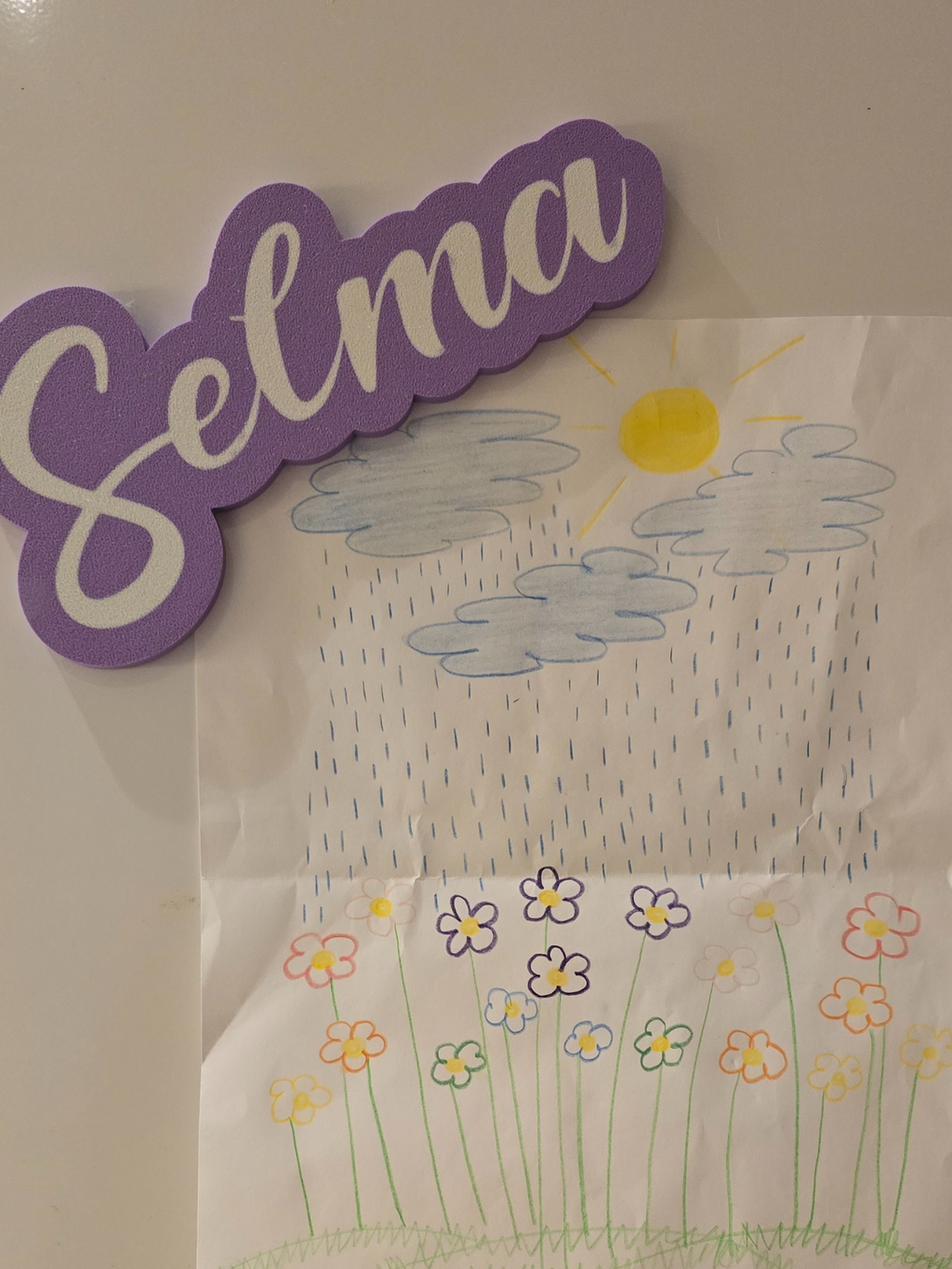 Kjøleskapsmagnet med din tekst !  – Gjør kjøleskapet personlig!