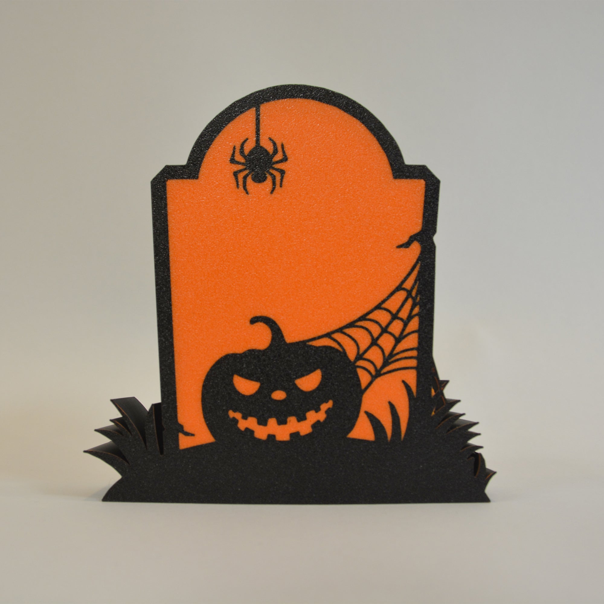 3d printet halloween telys gravsten