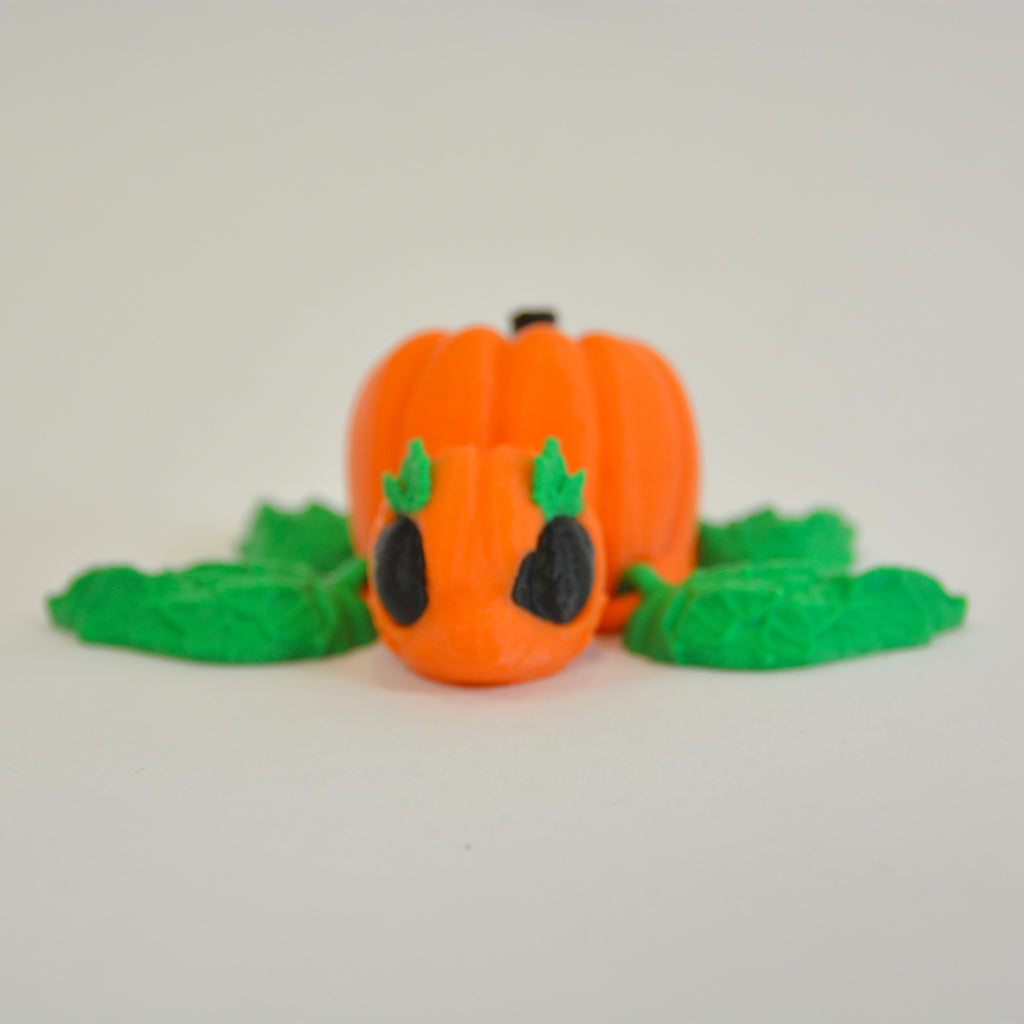 3d printet articulated gresskar skilpadde